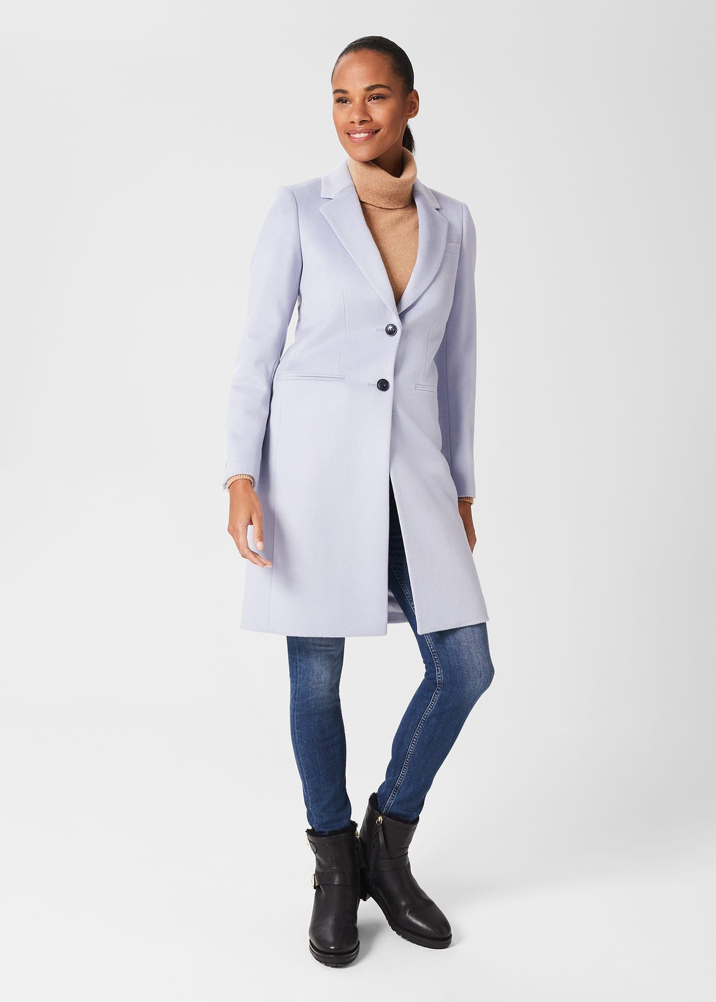 Hobbs Women Lavinia Wool Blend Coat Compare One New Change