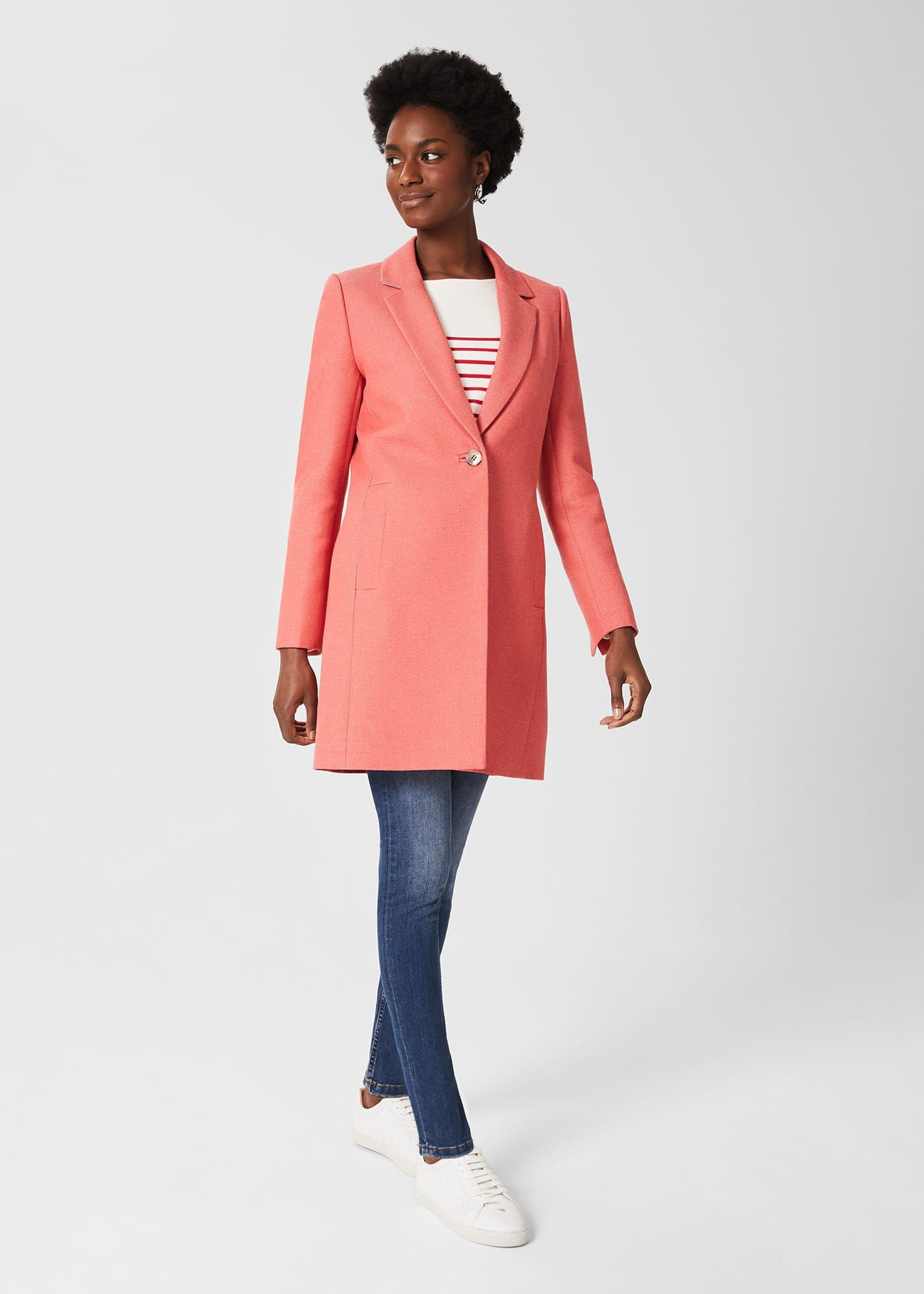 Oasis crombie coat cheap