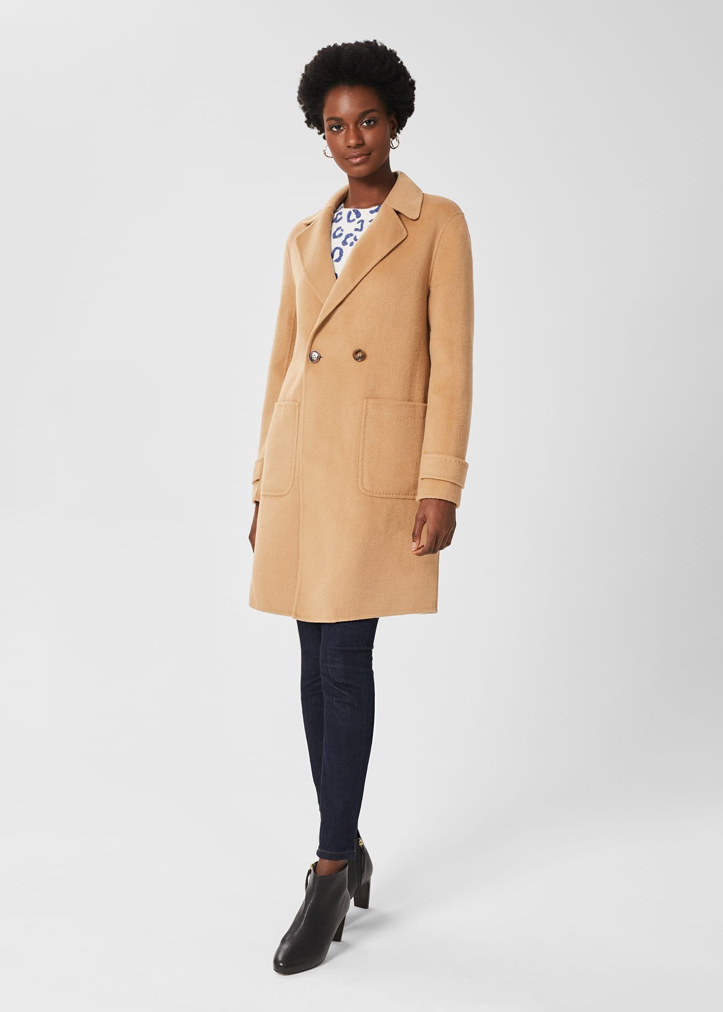 Hobbs olivia 2025 coat camel