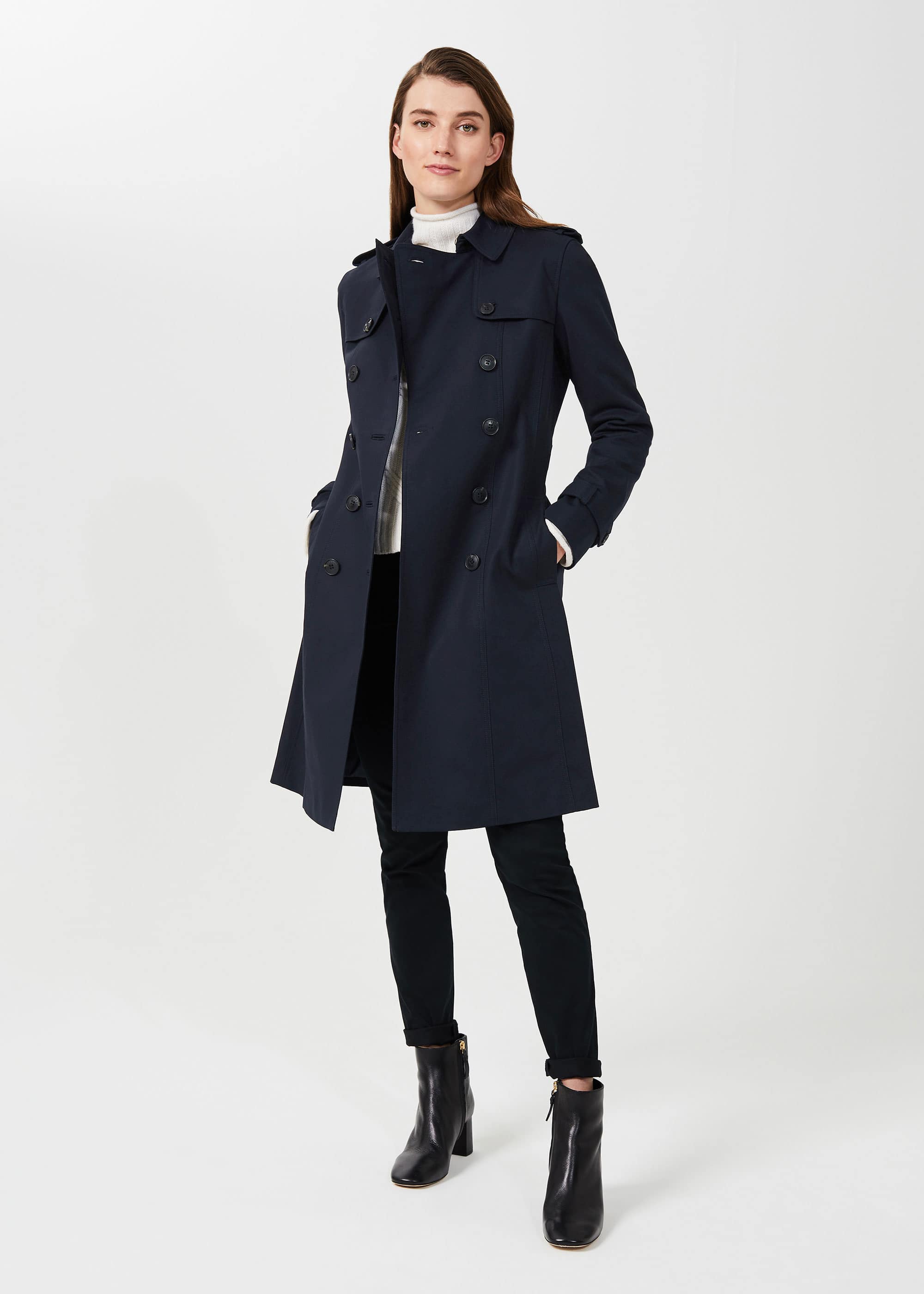 Hobbs Women Saskia Water Resistant Trench Coat Compare Cabot