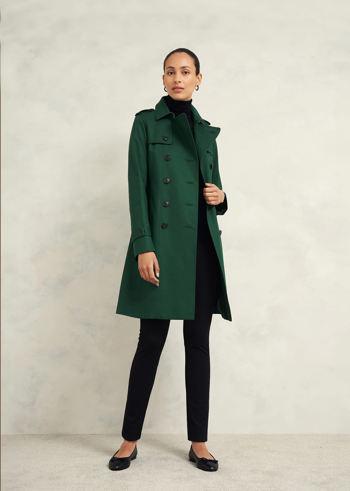 Hobbs saskia trench petrol on sale