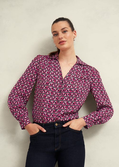 Hobbs Women's Abigail Blouse...