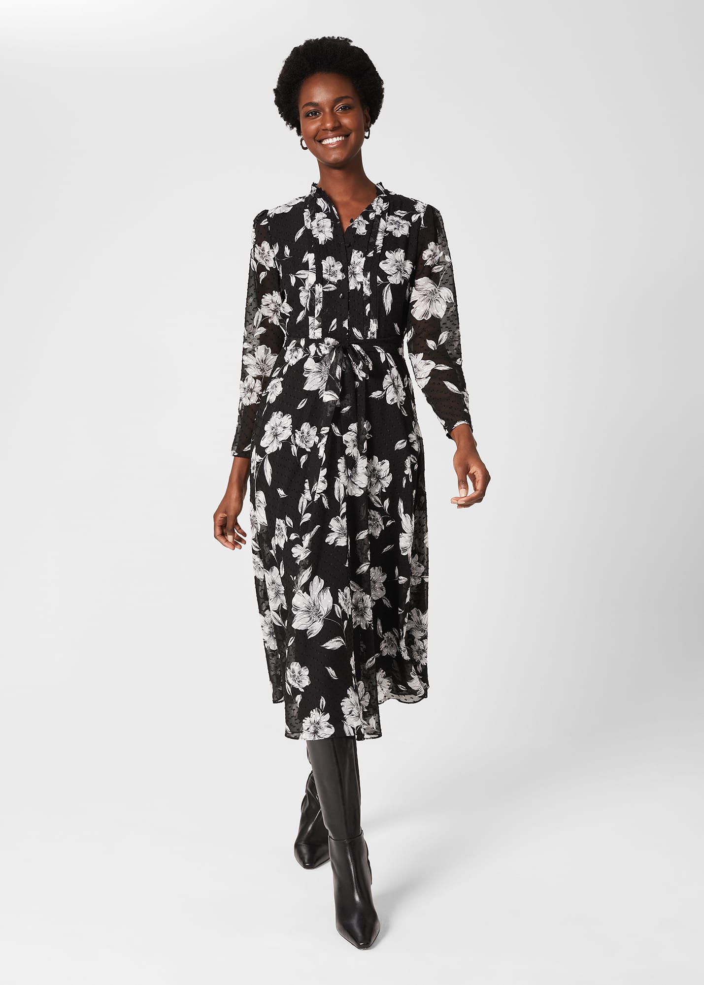 Hobbs darcie dress sales
