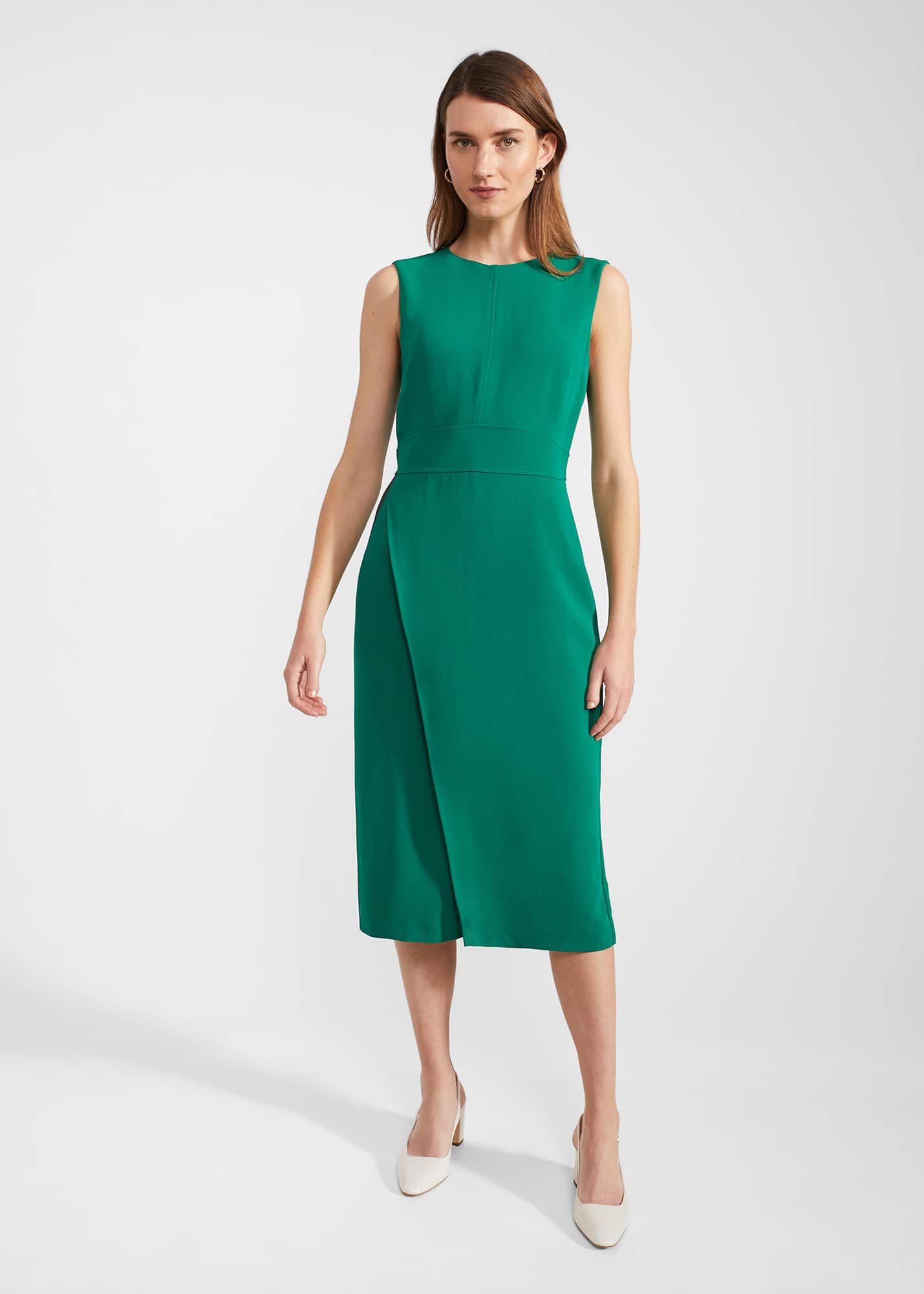 Cheryl Dress Dk Forest Green 16 Compare One New Change