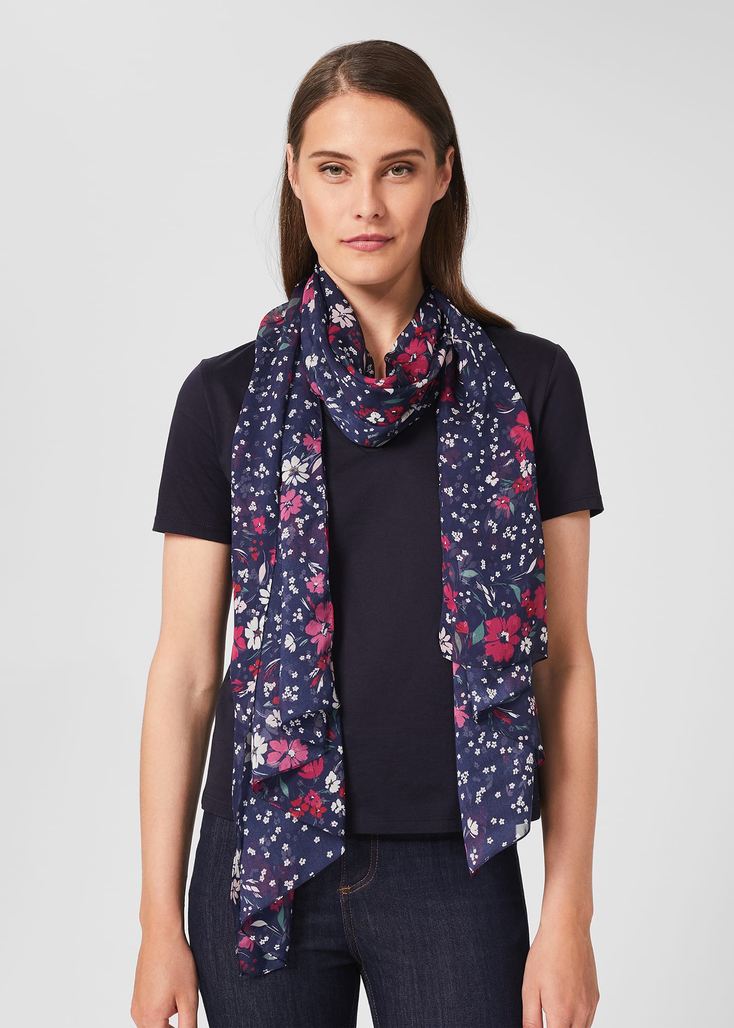 Hobbs silk scarf best sale