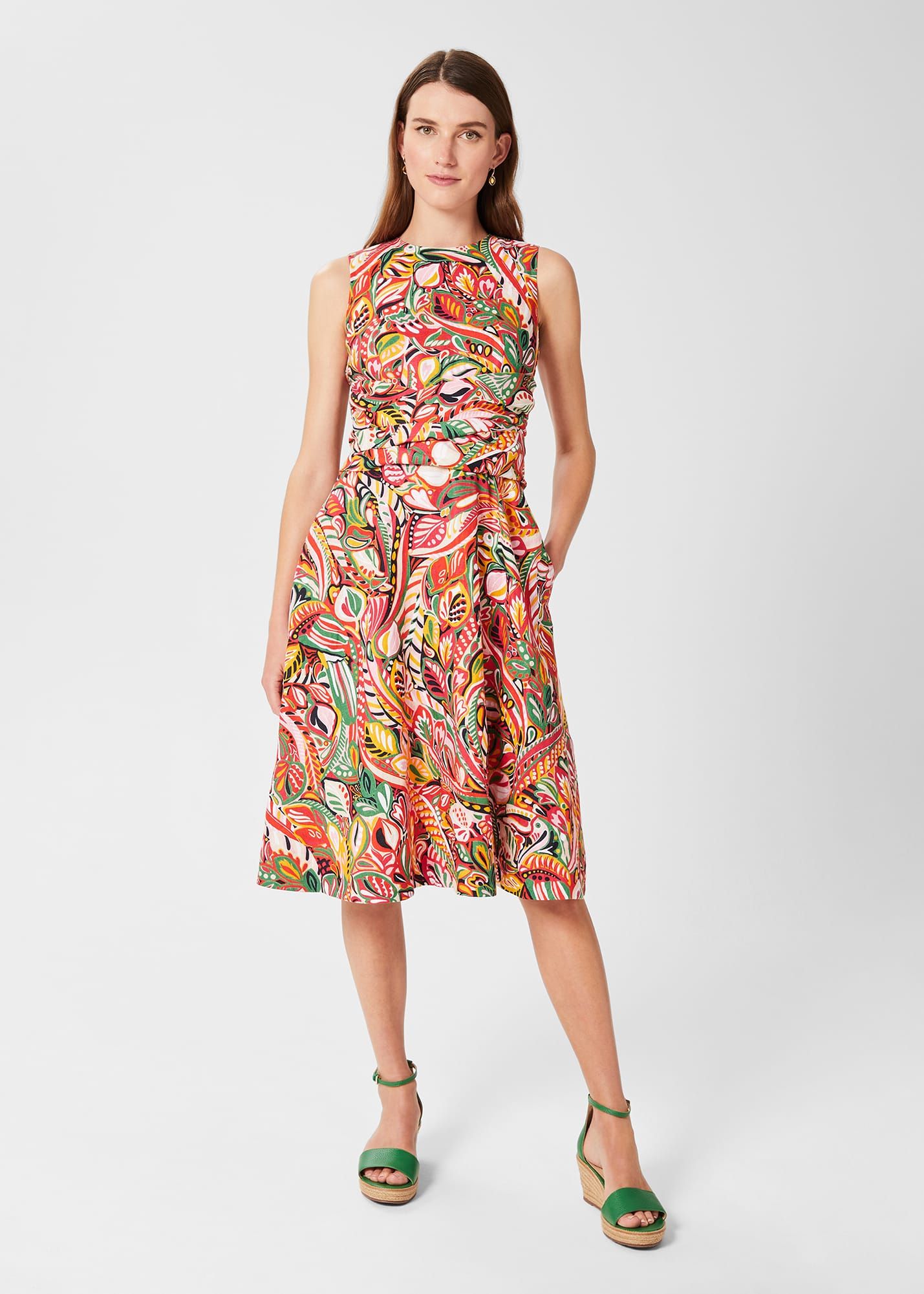 Hobbs ember floral dress deals