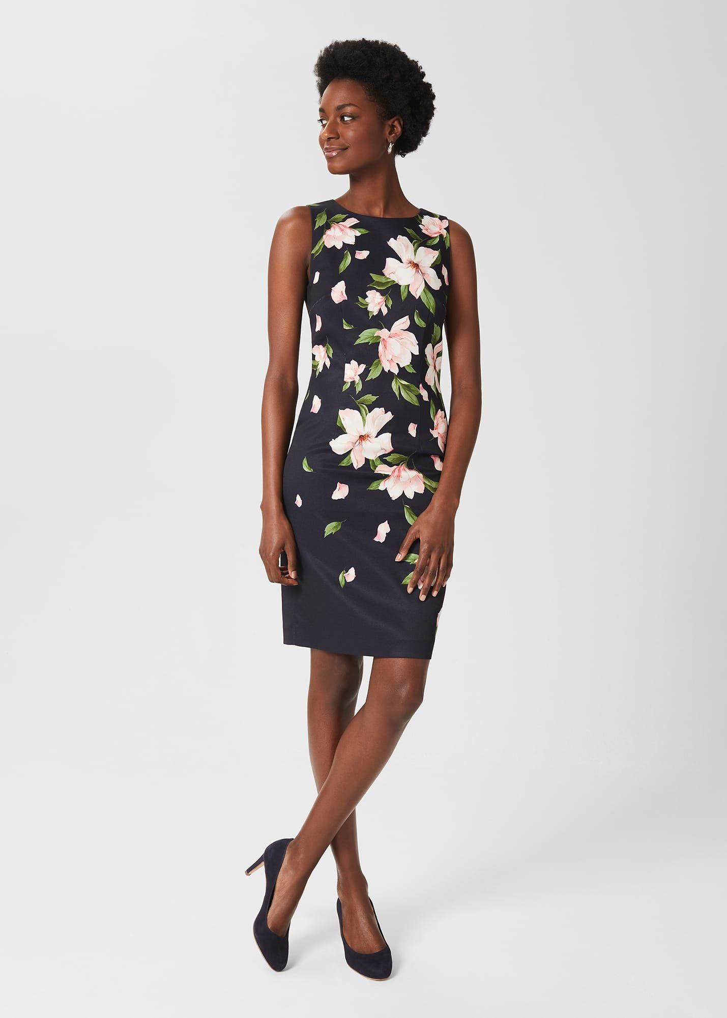 Hobbs navy floral dress best sale