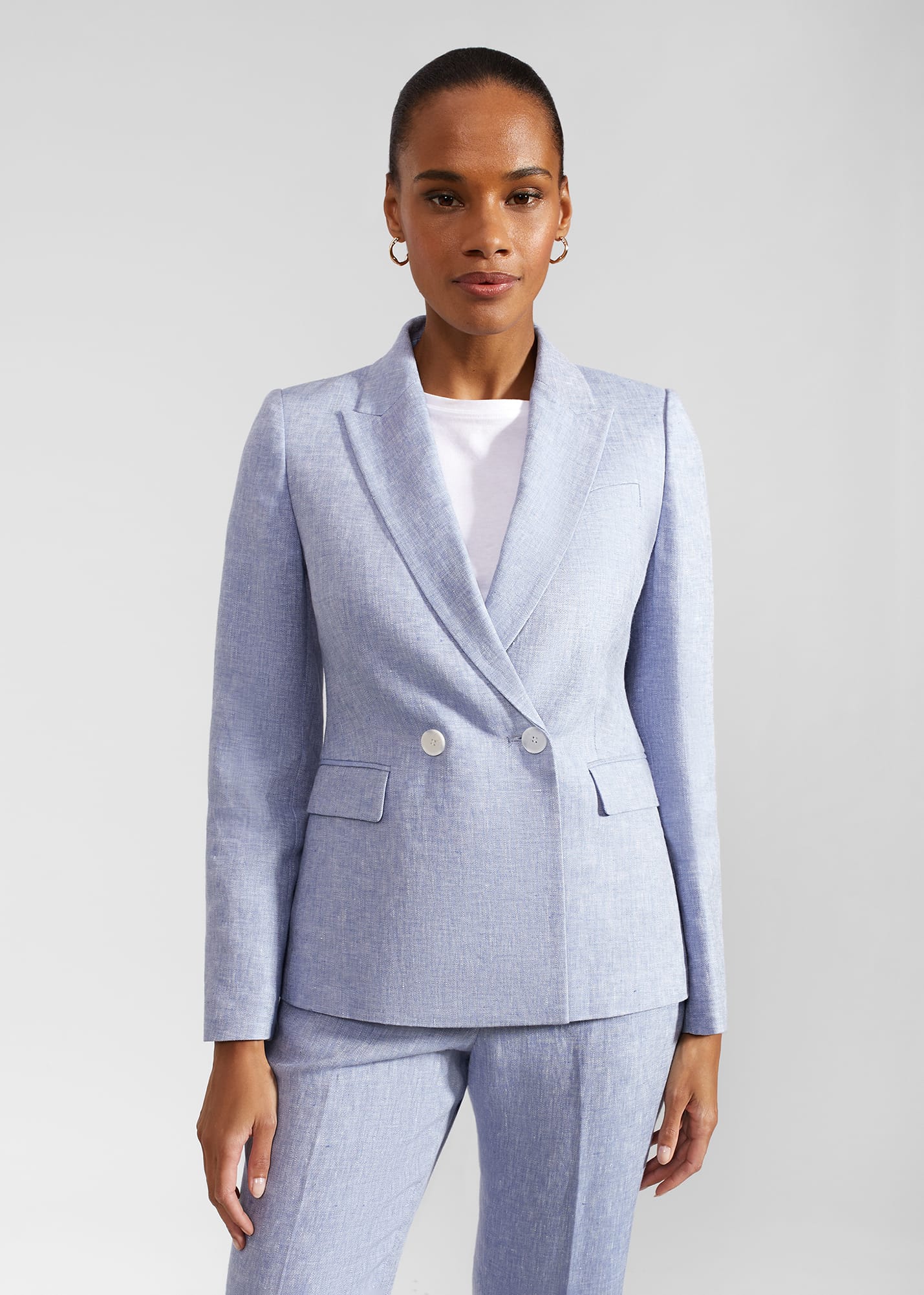 Ivory linen jacket outlet