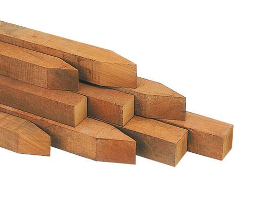 Holzpfosten hartholz...