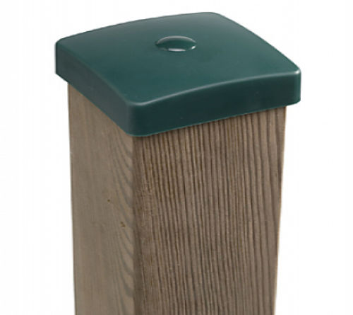 Pfostenkappen PVC flach 71mm