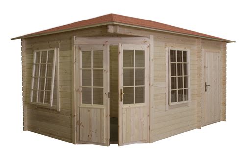 Gartenhaus Blockbohlenhaus...