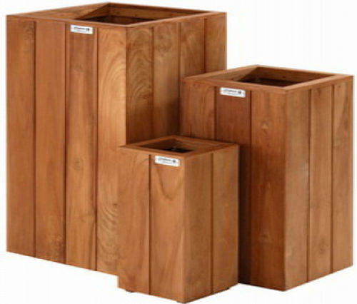 Blumenkasten holz viereckig...
