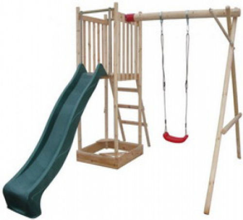 Holzschaukel Spielgeräte Holz...