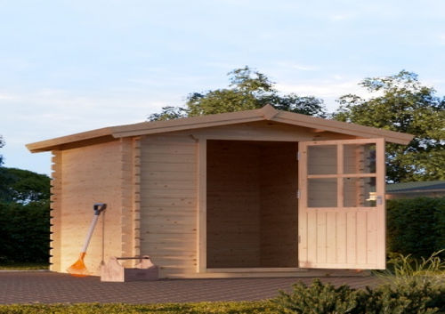 Gartenhaus Cube mit Holzboden...