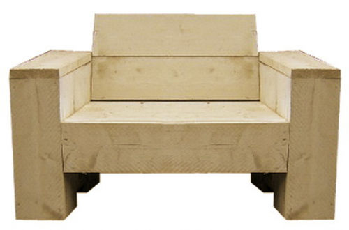 Sessel Gerüstbretter Bauholz