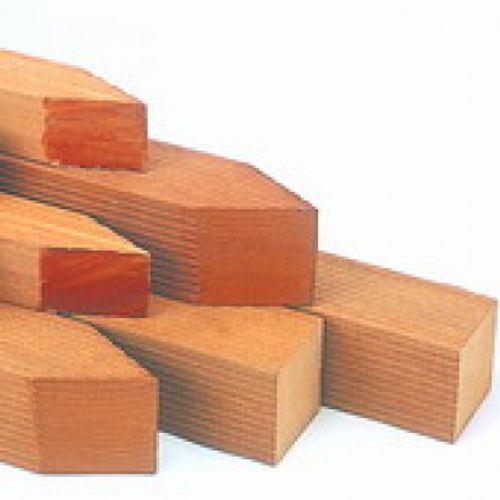Holzpfosten hartholz...