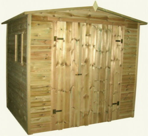 Gerätehaus imprägniert...