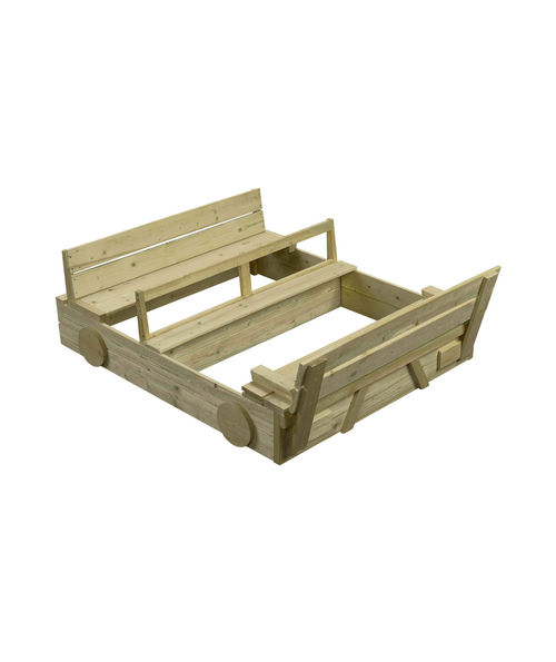 Sandkasten holz 120x100cm,...