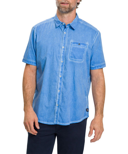 Pioneer Hemd Kent mid blue...