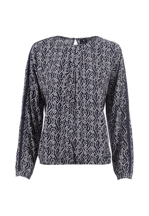 Soquesto Bluse Moema navy