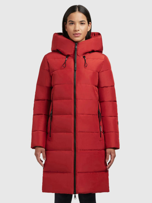 Khujo Wintermantel Jilias4 rot
