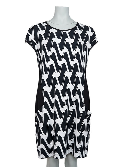 Seidel Moden Kleid Wellen...