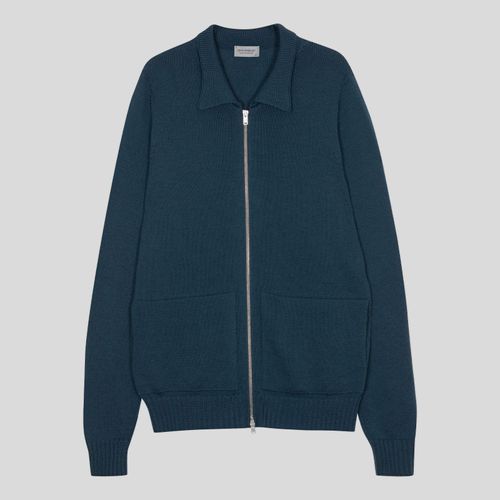 Fallon Jacket in Smoke Blue, S