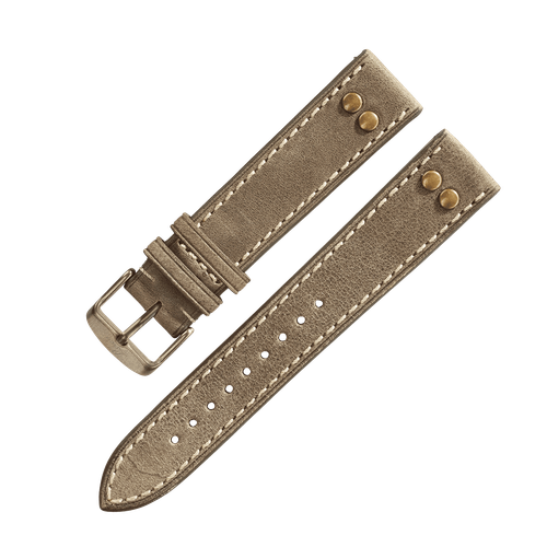 Lederband Oliv