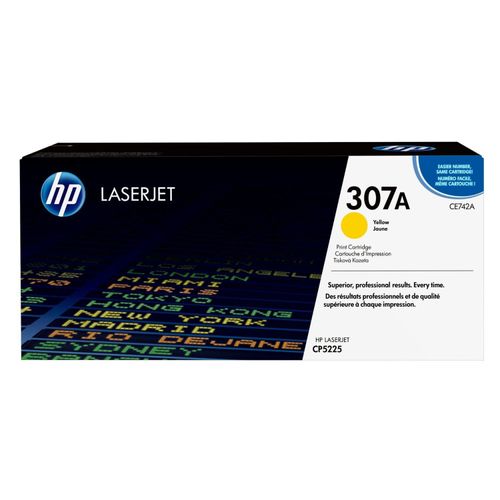 HP 307A Yellow Toner Cartridge