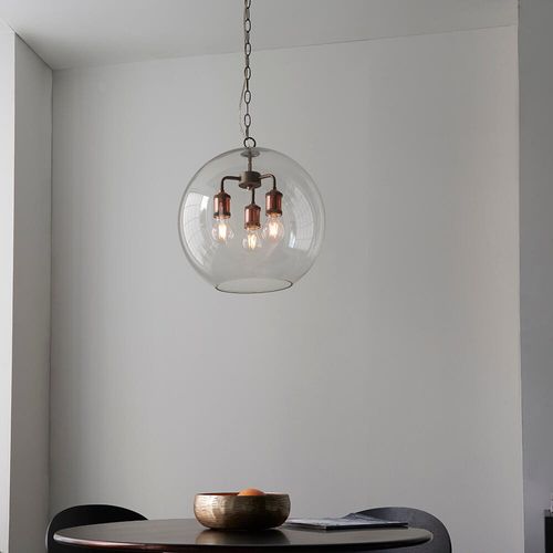 Endon Hal 3 Light Pendant...