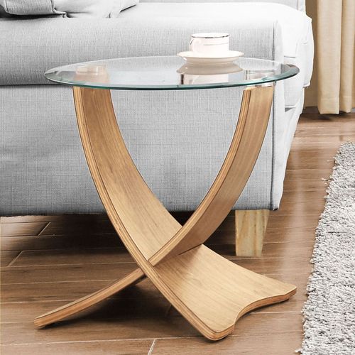 Jual Siena Glass Side Table,...