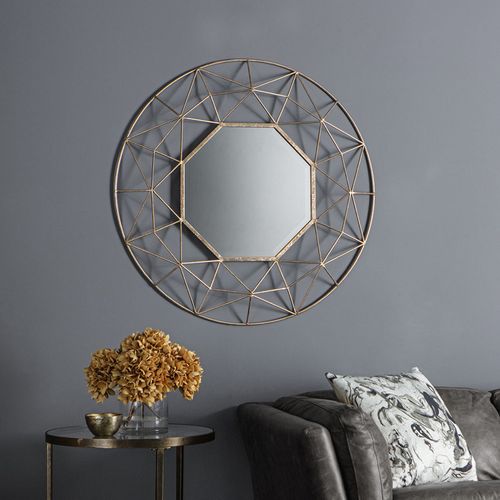 Gallery Andromeda Mirror, Gold