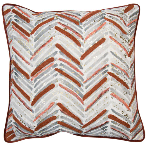 Malini Verdi Chevron Cushion,...