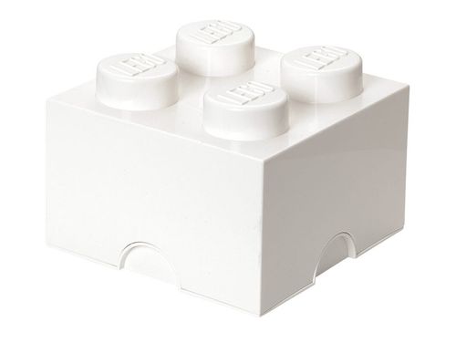 4-Stud Storage Brick - White