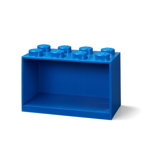 8-Stud Brick Shelf - Blue