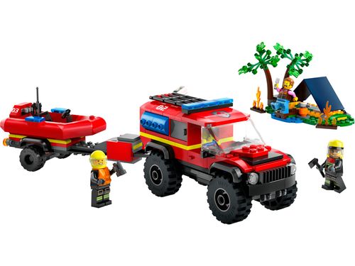 4x4 Fire Truck with Rescue...