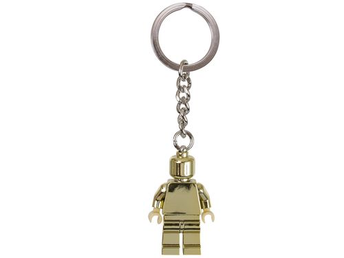 LEGO Gold Minifigure Key Chain