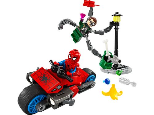 Motorcycle Chase: Spider-Man...