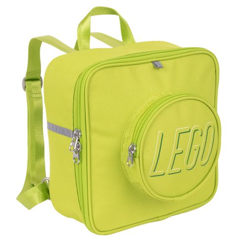 Lime Small Brick Backpack