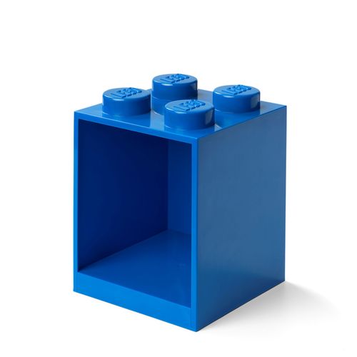 4-Stud Brick Shelf - Blue