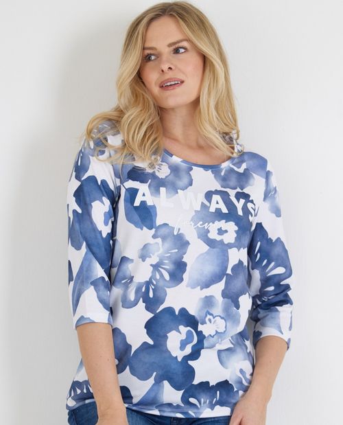 Druckshirt mit Schriftzug
