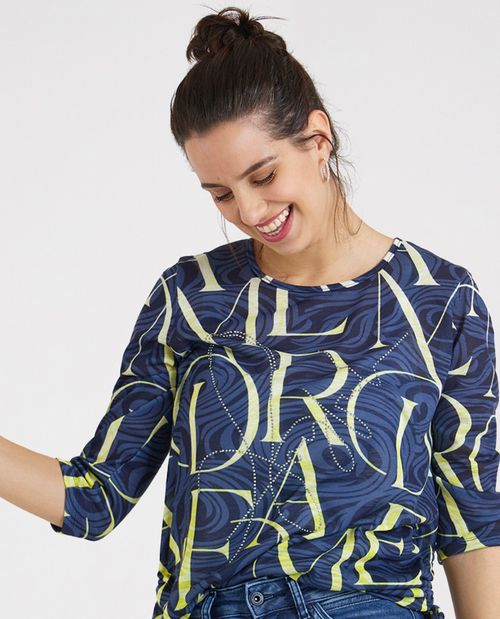 Flammé Shirt mit...
