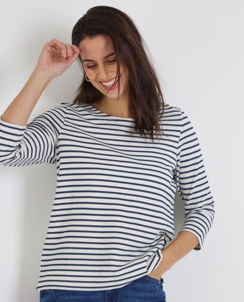 Gestreiftes Sweatshirt