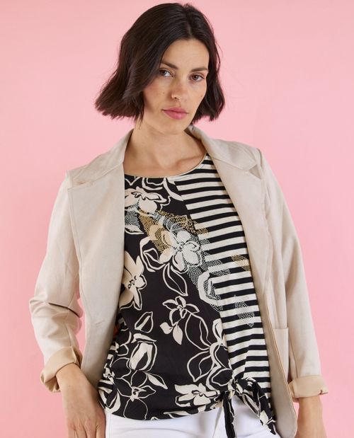 Blazer in Beige in...