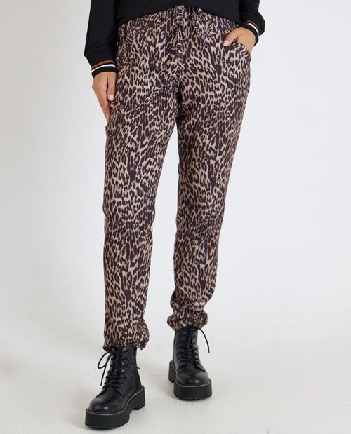 Elastische Joggpants mit...