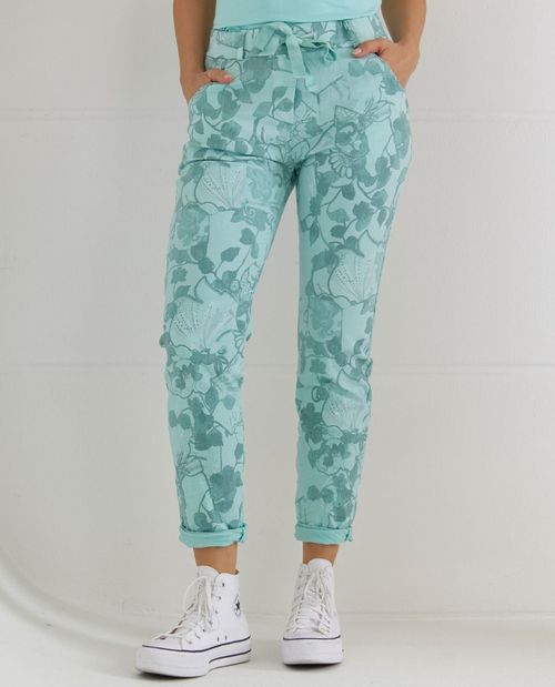 Joggpants in Mint mit...