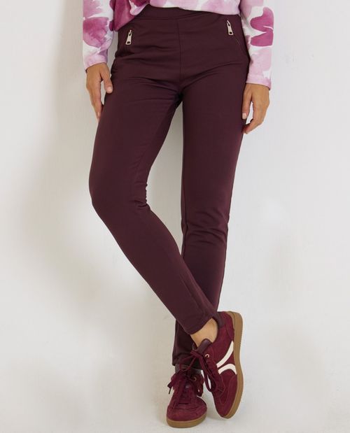 Jersey Hose in Bordeaux