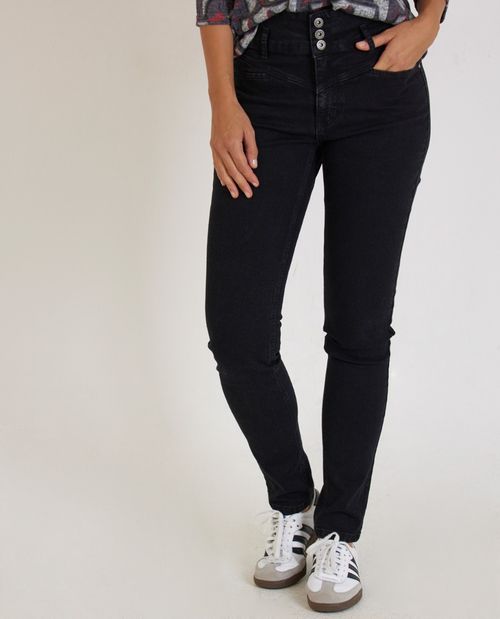 High Waist Jeanshose in...