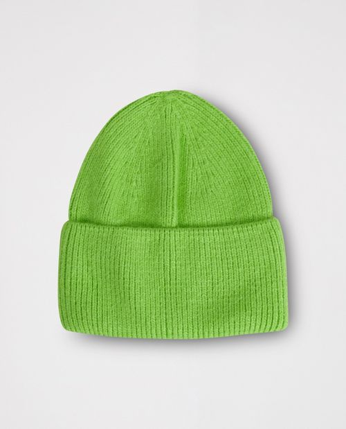 Strickmütze in Grün