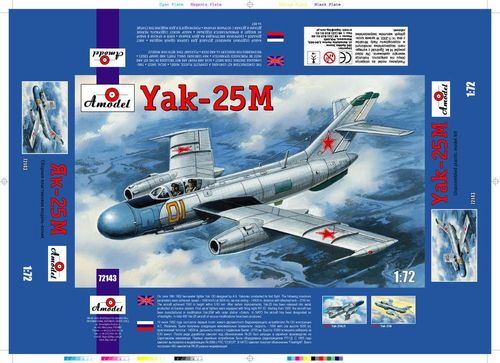 Yakovlev Yak-25M Soviet...